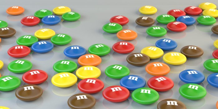 3840x1080 Dual Monitor M&Ms Wallpaper [3840 x 1080] : blender