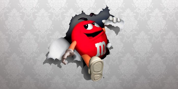 1332x850 Wallpaper red, wall, Wallpaper, red, M&Ms images for desktop