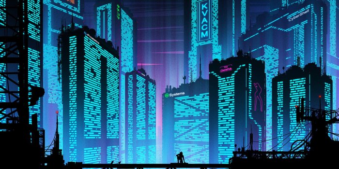 1920x1080 Cyberpunk Futuristic New Port City Wallpaper, HD City 4K Wallpapers