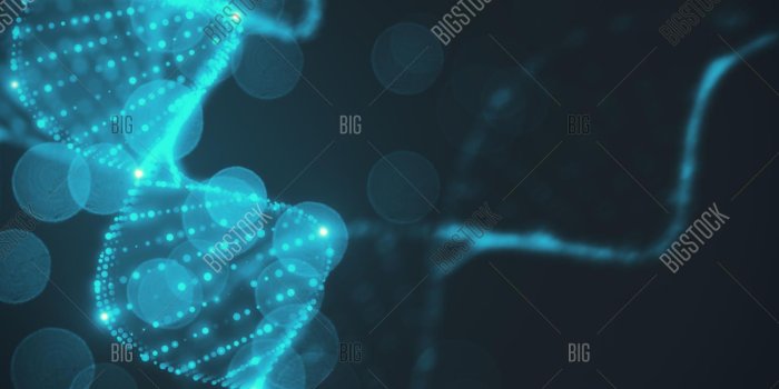 1500x1120 Abstract Glowing Blurry Blue Dna Wallpaper 3d Rendering Image
