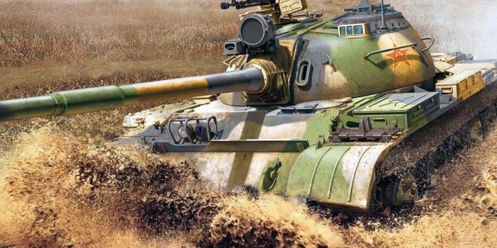 1332x850 Wallpaper FIGURE, PLA, Chinese medium tank, Type 59 images for