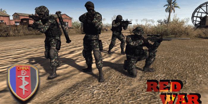 1920x1080 PLA Special Force image - RED WAR mod for Men of War: Assault Squad
