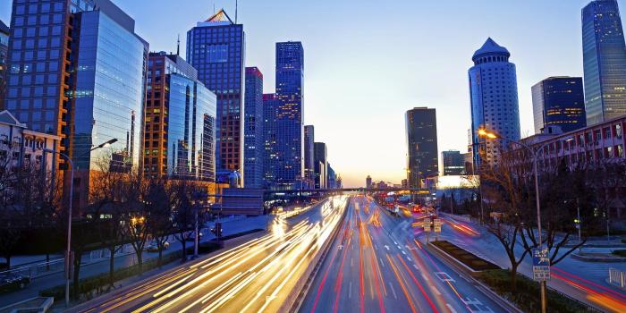 1920x1080 Concrete buildings, Asia, Beijing, highway, street HD wallpaper