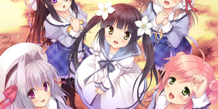 1500x1125 Asahina Mai Game Cg Hazuki Mikuri Kazama Minto Pla Girls Walk Look