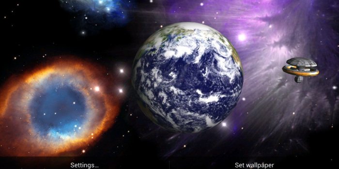 1280x800 Free download wallpapers space pla earth stars moon galaxy 3d hd