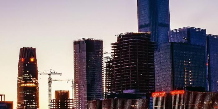 1440x2960 Download 1440x2960 wallpaper buildings of beijing, cityscape, sunset