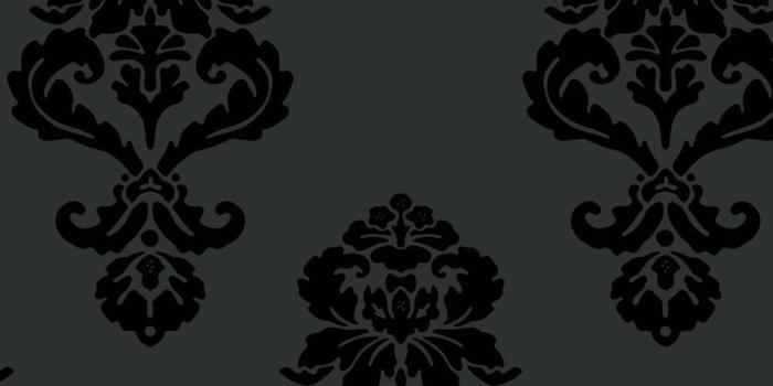 1000x1000 BL0397 - Ashford House Black & White Graphic Damask Wallpaper