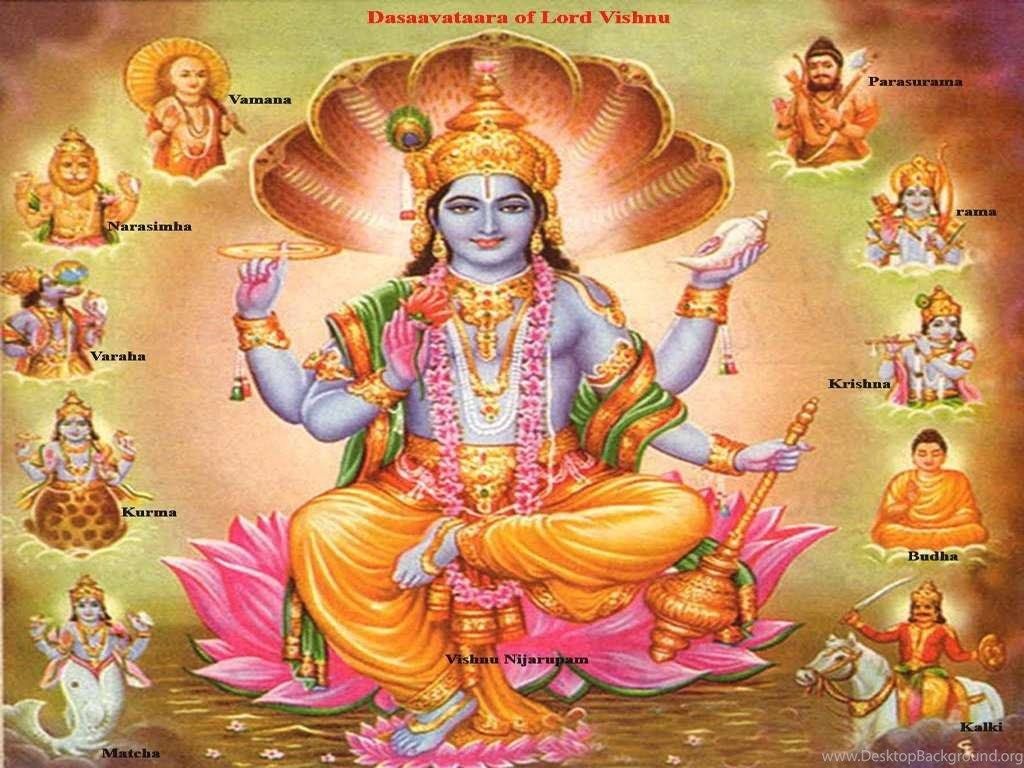 1024x768 Vishnu God Wallpaper (65+) - HD Nice Wallpapers