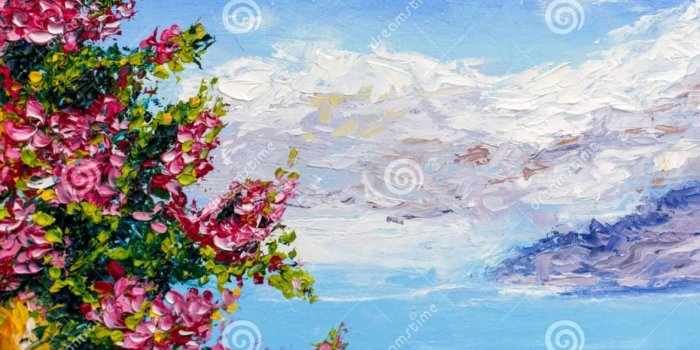 1170x840 Landscape Oil Painting Impressionist Background Wallpaper | Barong