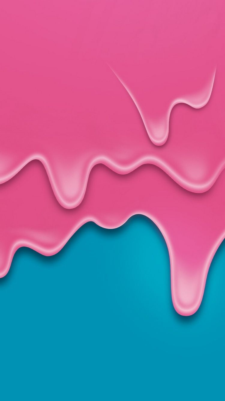750x1334 Pink Slime Wallpapers