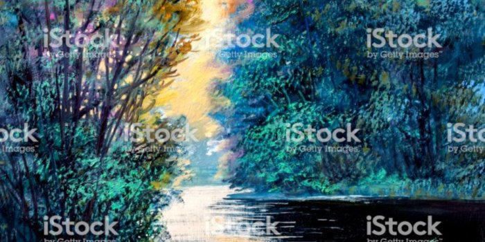 952x873 Landscape Oil Painting Impressionist Wallpaper Free Hd | Wallpapers