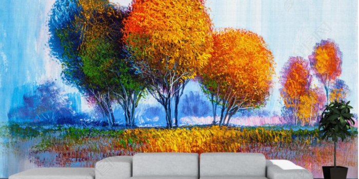 1130x827 3d wallpaper custom photo mural American hand-painted oil painting  impressionist plant flower background wall murals wallpaper for walls 3 d