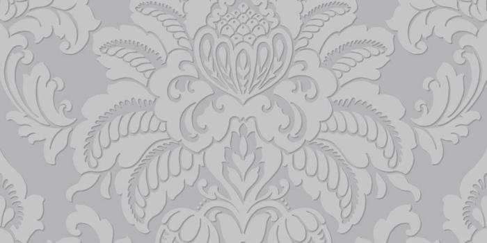 1000x1000 PRECIOUS METALS GLISTEN DAMASK WALLPAPER - PLATINUM - ARTHOUSE 673203 WALL  DECOR