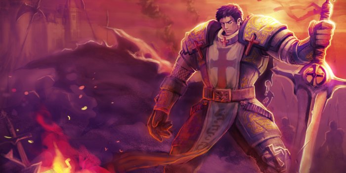 3000x1875 Garen - League of Legends - Wallpaper #1302141 - Zerochan Anime