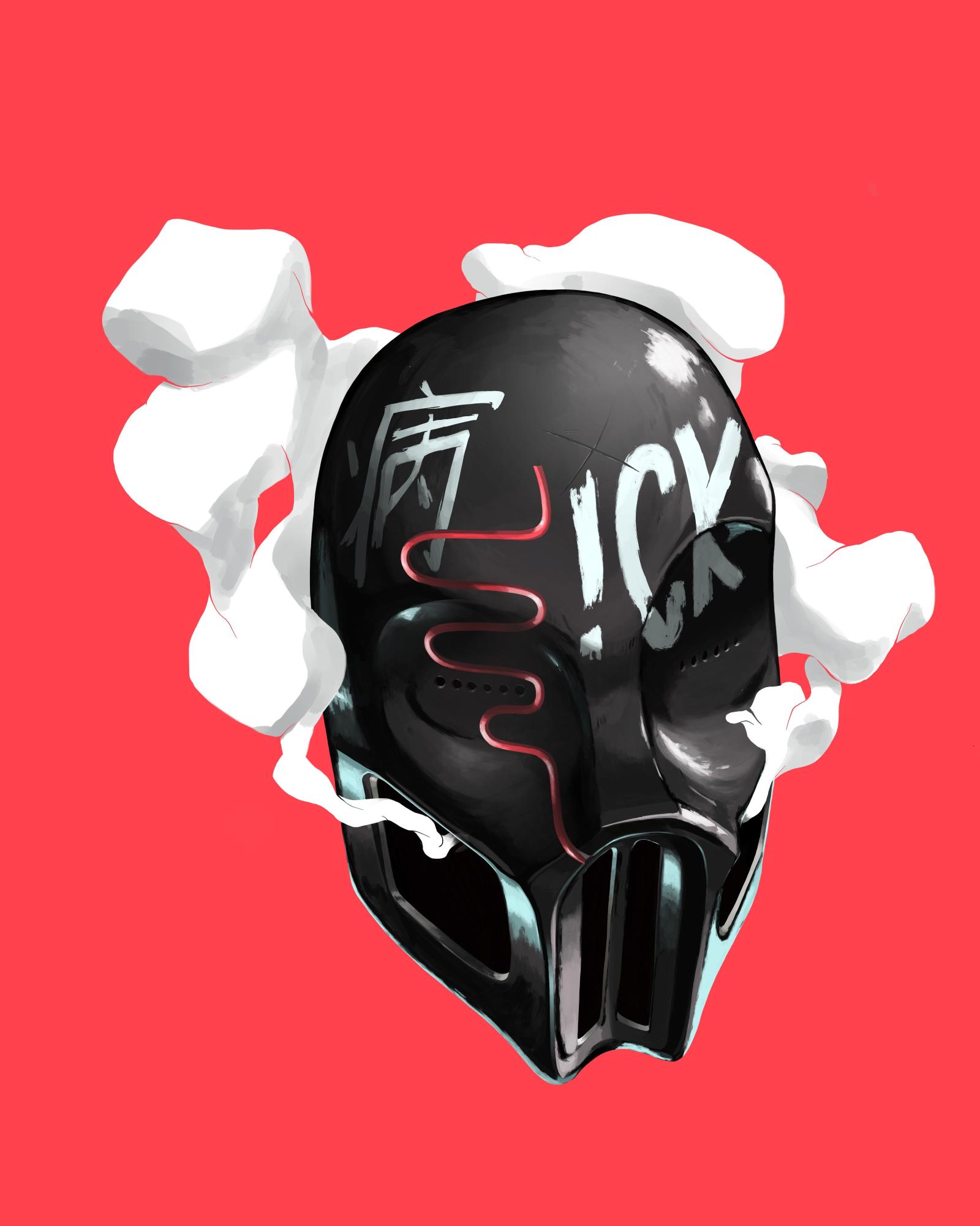 4800x6000 Anailae on Art | Mask design, Mask tattoo, Poster