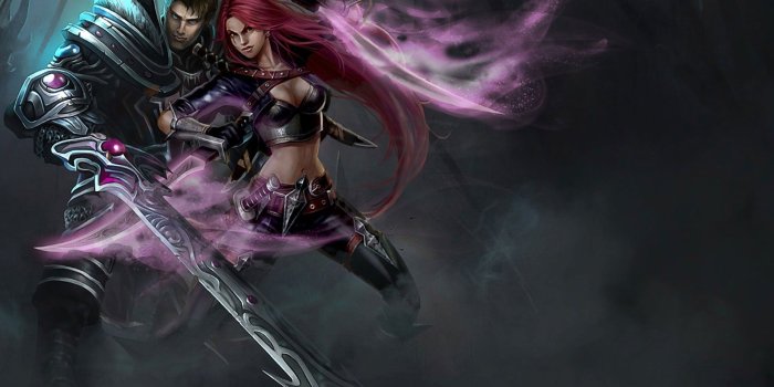 1920x1200 Katarina, League Of Legends, Garen Wallpapers HD / Desktop and