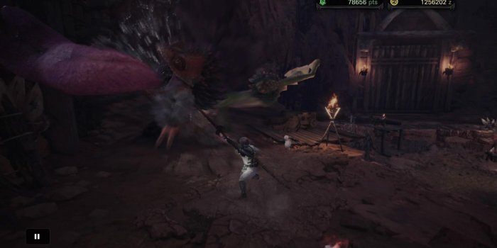 1920x1080 You ever got hit so hard you spat your tongue out? : MonsterHunterWorld
