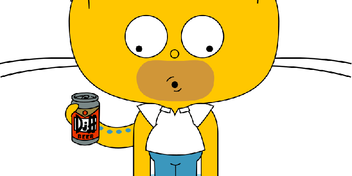 896x896 Homercat by Nick Hengeveld | Designs We Love | Geek stuff, Computer