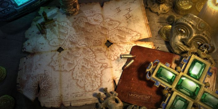 1244x700 Maps Uncharted Nathan Drake treasure Playstation 3 wallpaper
