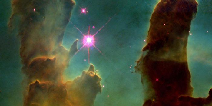 1112x1088 Desktop Wallpaper: Deep space nebula - TechRepublic