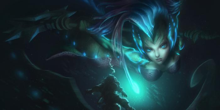 5000x2950 Deep Sea Nami | LoL Wallpapers
