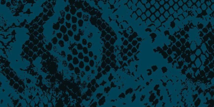 854x1111 Serpentine Wallpaper - Indigo