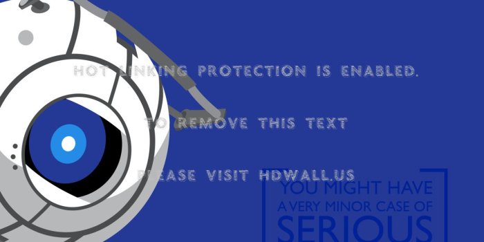 1280x1024 video games aperture laboratories portal wheatley