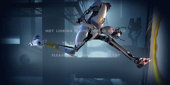 1920x1080 portal 2: p-body wheatley atlas valve glados
