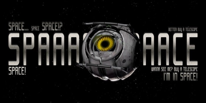 1600x900 spaaaaaaaaace | Thinking With Portals | Portal 2, Portal wallpaper