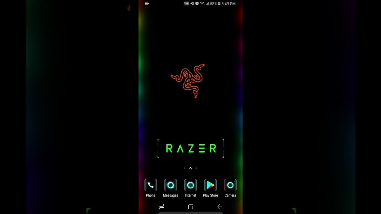 1280x720 Razer Chroma Live wallpaper for Android
