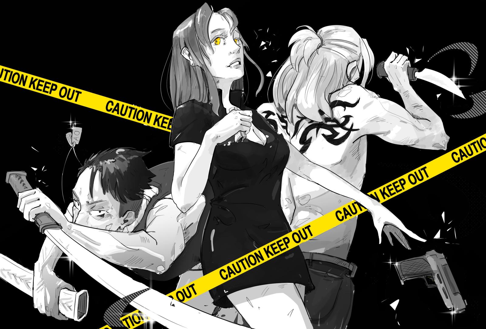 3840x2600 GANGSTA. Wallpaper #2554143 - Zerochan Anime Image Board