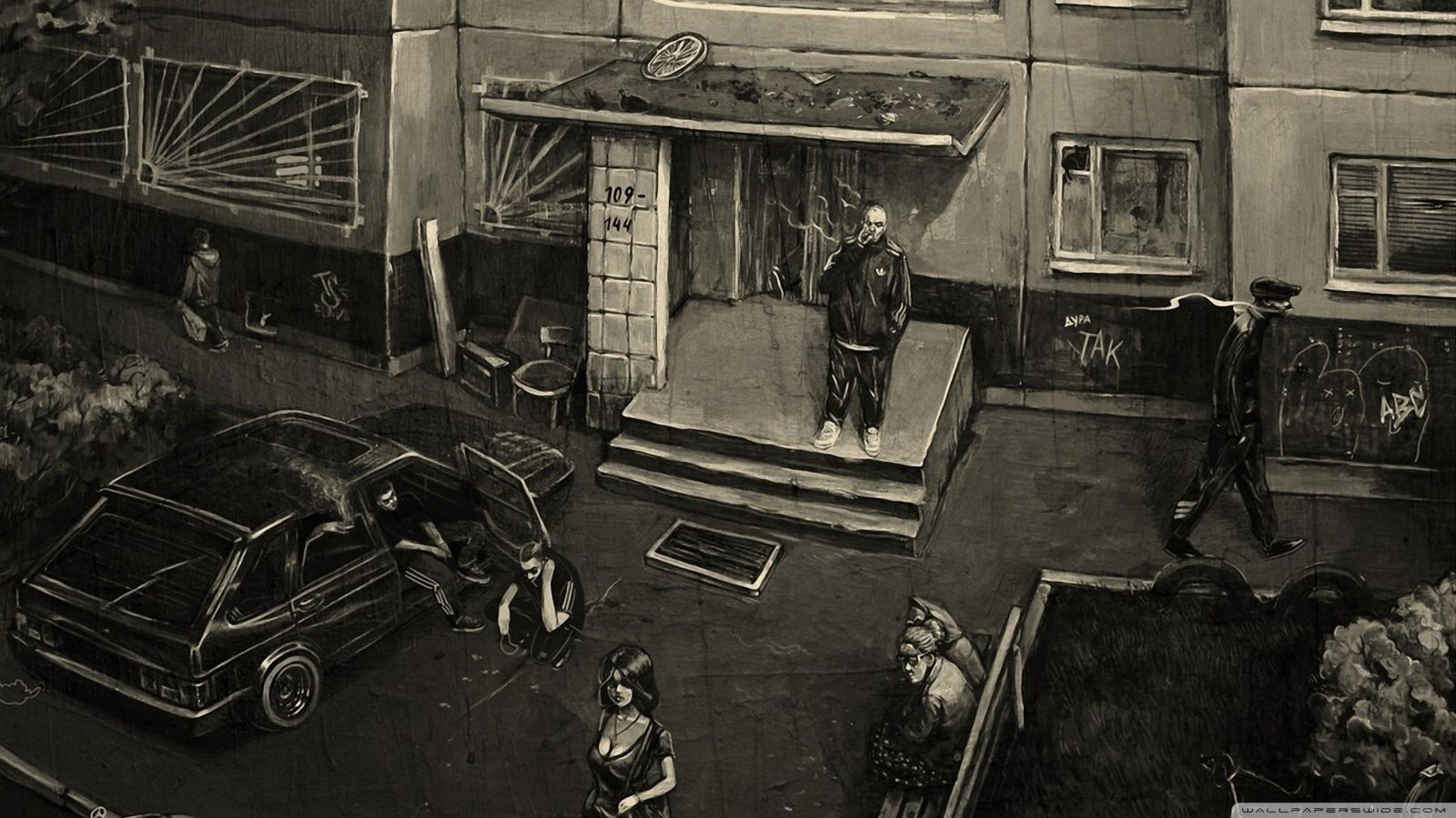 2560x1440 dress, gangsta :: Wallpapers