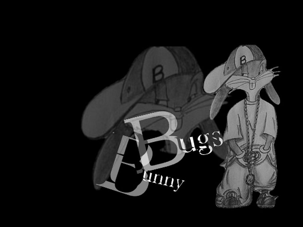 1024x768 Bugs Bunny Gangsta Wallpaper 26140 - Baltana