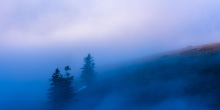1280x720 Wallpaper Mist, Morning fog, Blue, Foggy, HD, Nature, #14748