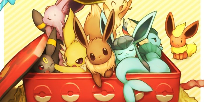 1600x1200 pokemon, Flareon, Eevee, Espeon, Umbreon, Vaporeon, anime, Jolteon