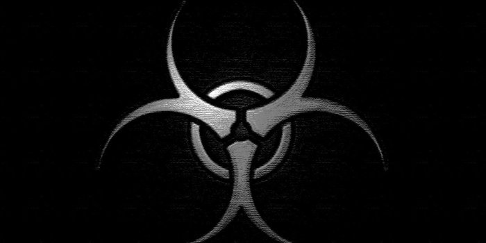 1280x1024 Download wallpaper: radiation, sign radiation, wallpapers for
