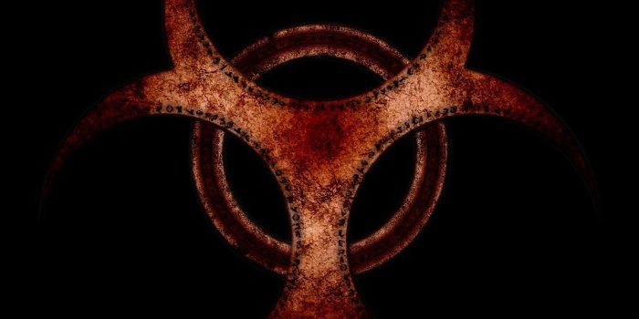 1280x1280 Download wallpaper 1280x1280 radiation, red, brown, black ipad, ipad