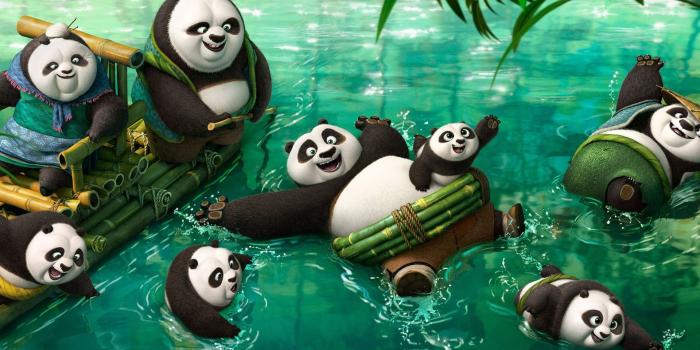 1920x1080 Wallpaper Kung Fu Panda 3, Po family, Movies #7122