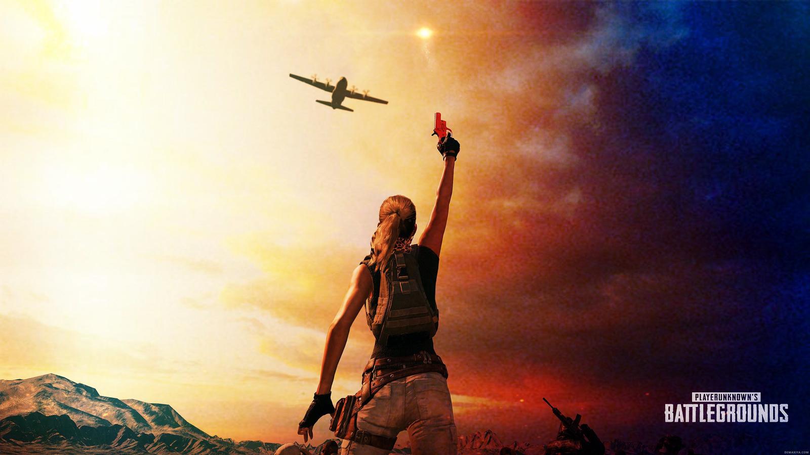 3840x2160 PlayerUnknowns Battlegrounds Flare Gun Miramar 4k, HD Games, 4k