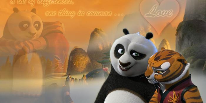 1920x1080 Po and Tigress - The togetherness - Kung Fu Panda Fan Art (31479395