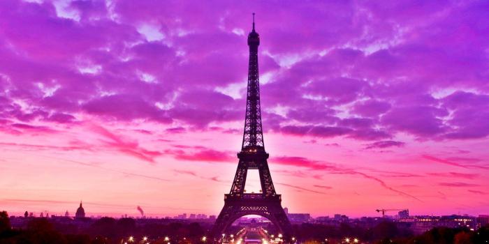 1777x1333 55+ Pink Eiffel Tower Paris France Wallpapers - Download at WallpaperBro