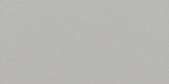 1000x1000 Geometric Tribal Rings Light Grey and Silver Wallpaper R4124