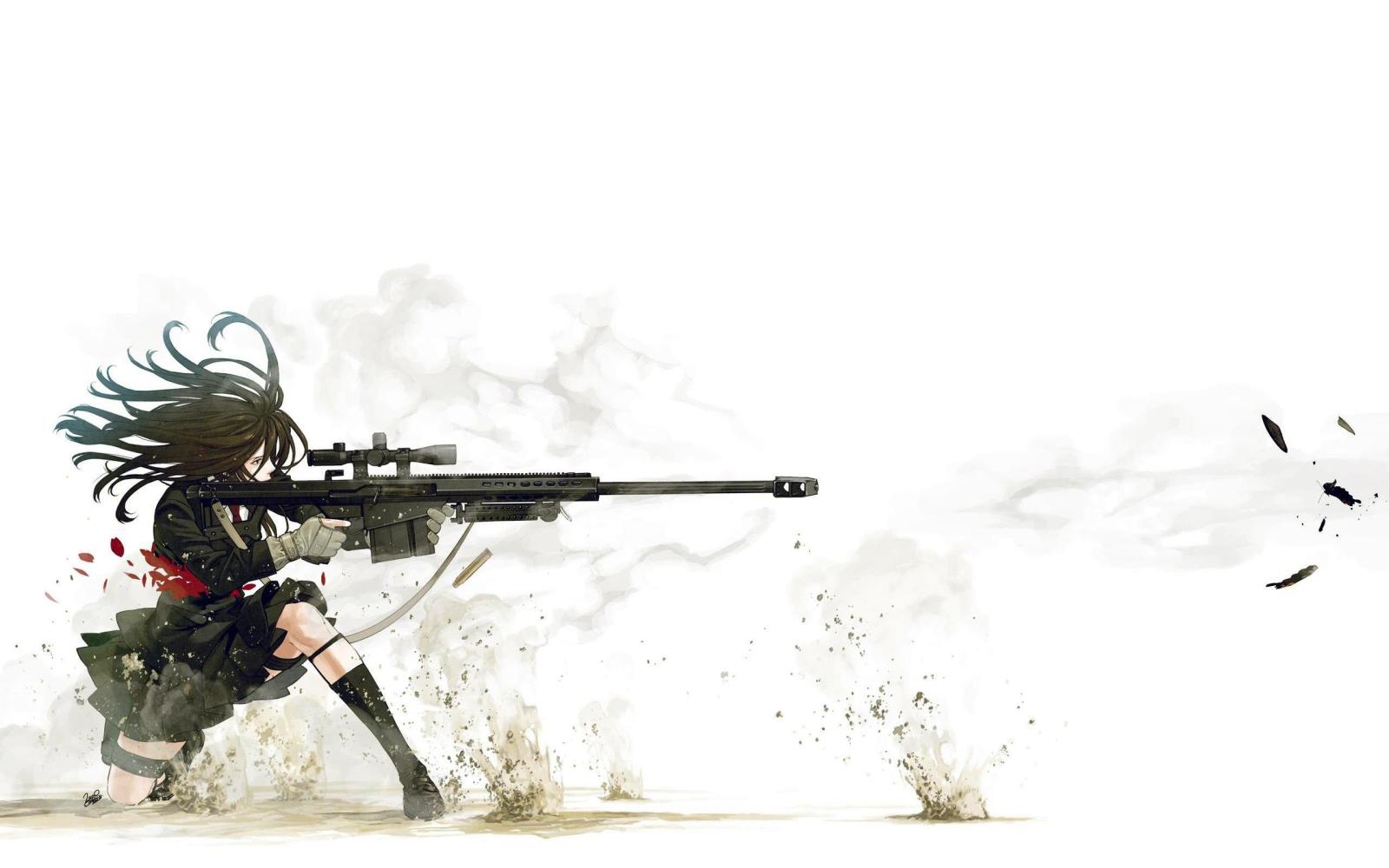 2560x1600 69+ Anime Sniper Wallpapers on WallpaperPlay