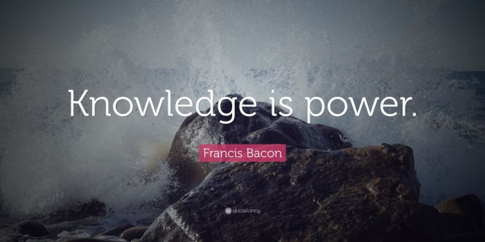 3840x2160 Francis Bacon Quote: “Knowledge is power.” (27 wallpapers) - Quotefancy