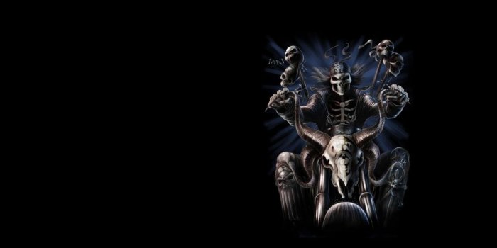 1332x850 Wallpaper background, art, skeleton, bike, rock, bandana images for
