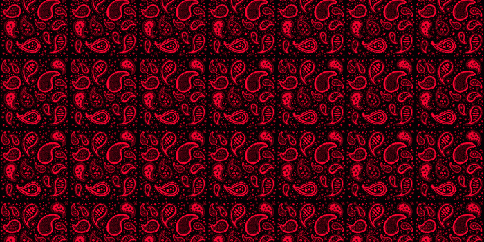 2560x1440 Blood Paisley Desktop Wallpaper