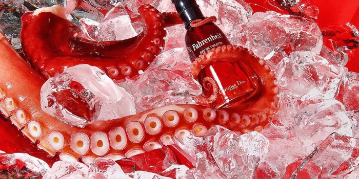 1332x850 Wallpaper ice, tentacles, toilet water, Fahrenheit, Christian Dior
