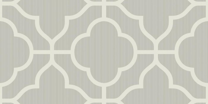 1000x1000 Geo Trellis Metallic Silver Contemporary Wallpaper