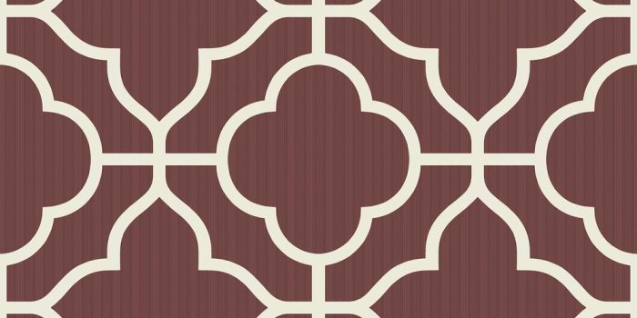 1000x1000 Geo Trellis Maroon and White Contemporary Wallpaper