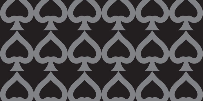 1500x1500 Spades Wallpaper - Contemporary Wallpapers - Dering Hall